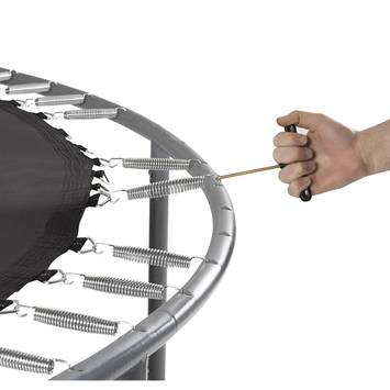 How to Take Springs off a Trampoline